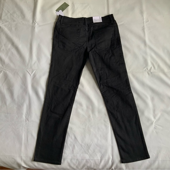 Goodfellow & Co Men's Dark Black Straight Jeans - Picture 3 of 8